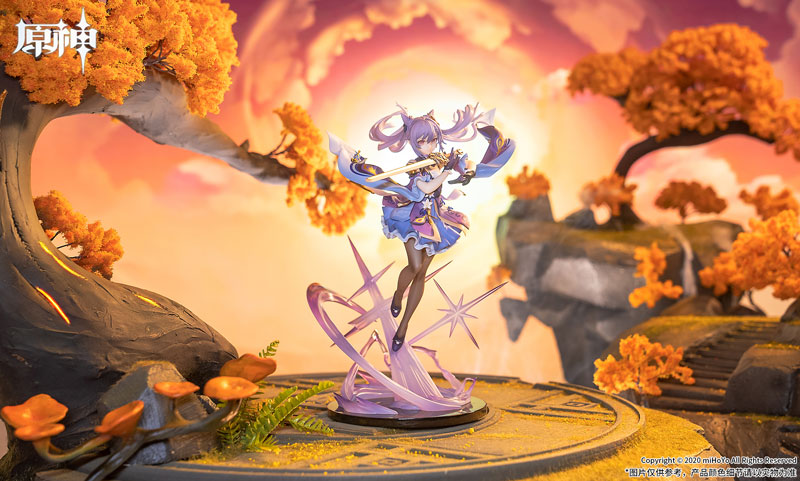 原神』より、「刻晴 疾雷快雨Ver. 1/7 完成品フィギュア」が特典付きで