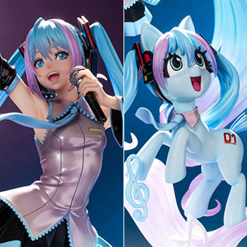 マイリトルポニー」と「初音ミク」の夢のコラボレーションがBISHOUJO