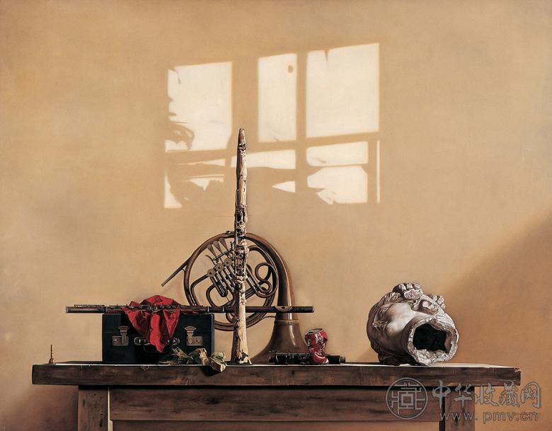 张志坚1997年作往事布面油画收藏资讯|艺术家|书画家|书画名人|书法家