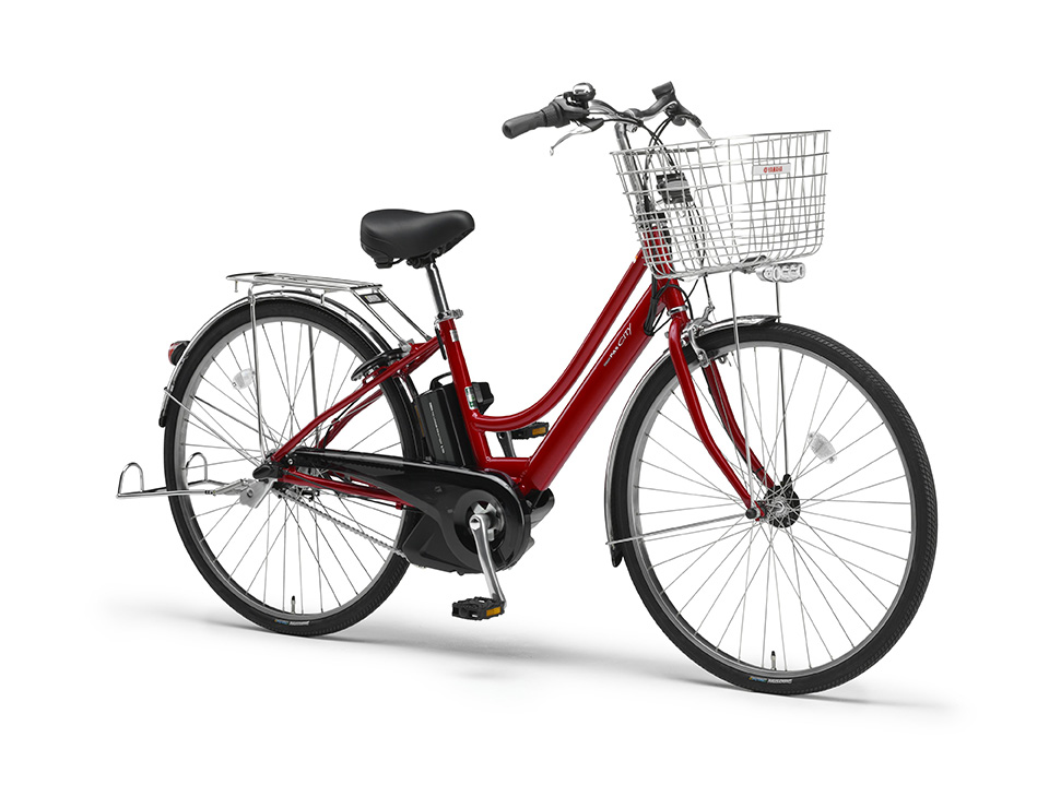 トリプルセンサーを搭載したヤマハ電動アシスト自転車PAS 27型通勤