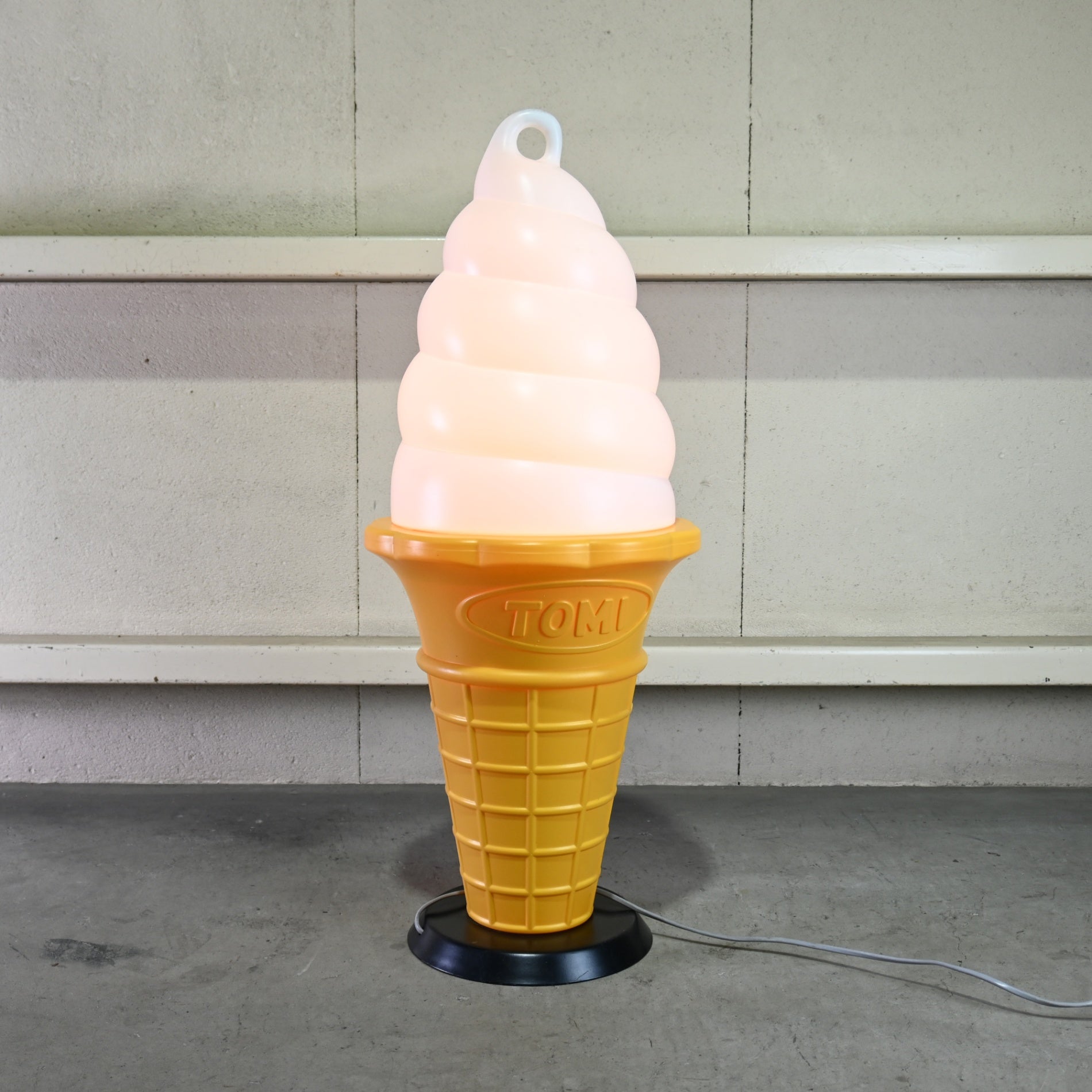 Sujahta Soft Ice Cream Sign Light Lantern Festival Display / 業務