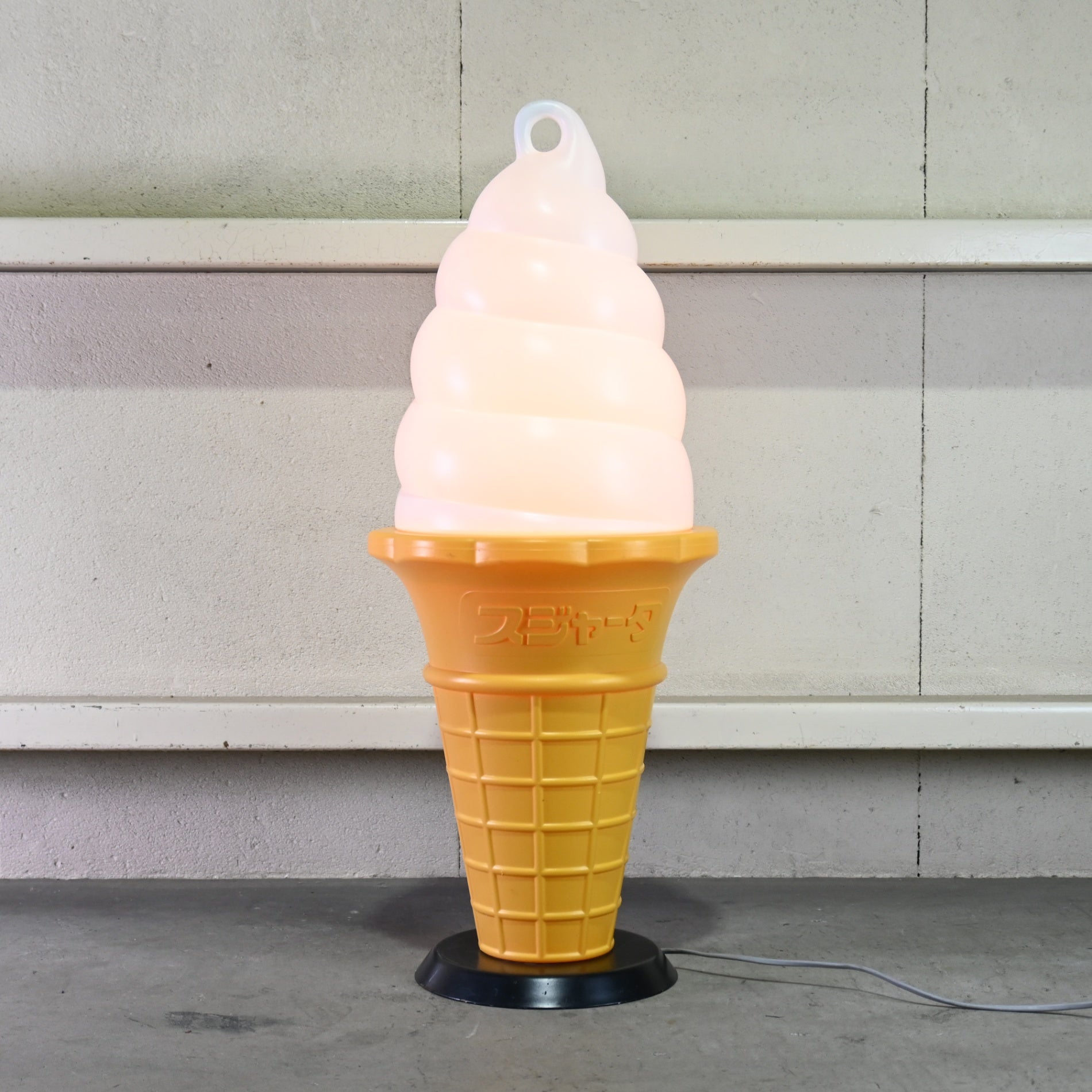 Sujahta Soft Ice Cream Sign Light Lantern Festival Display / 業務