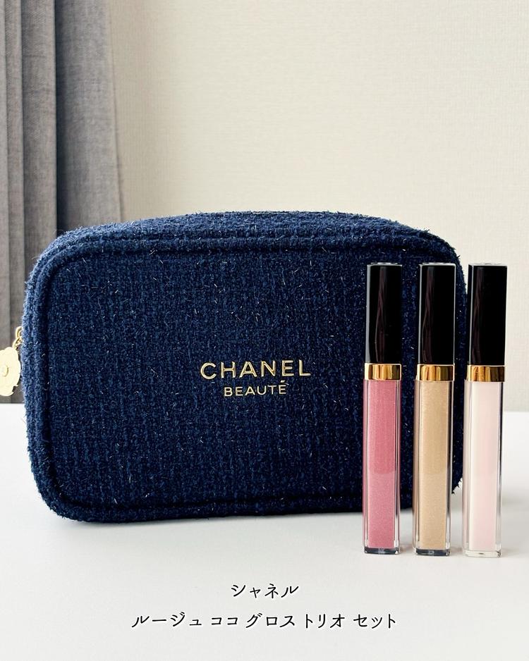 CHANEL シャネル ルージュココ グロストリオセット 未使用品 箱付き