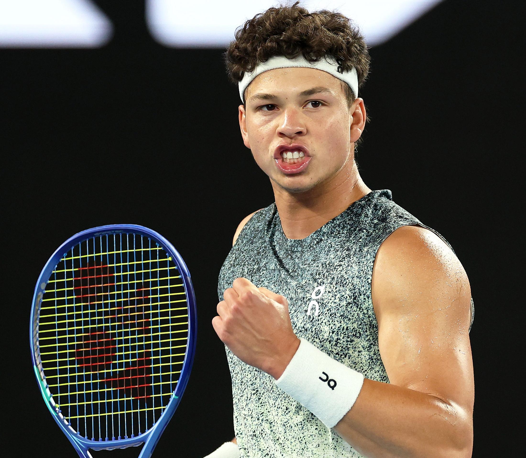 世界7位 逆転勝ちで全豪OP8強、4度目の出場シェルトン 3度目の準々決勝