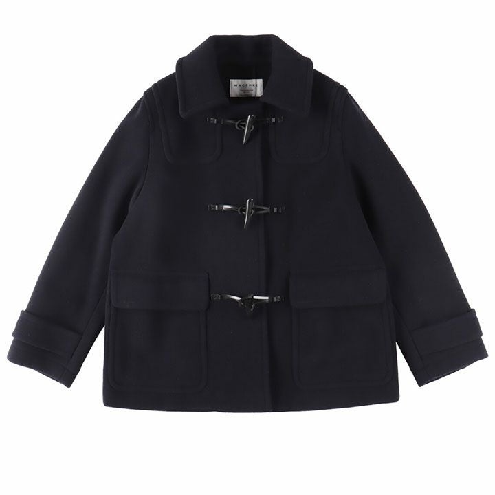 MACPHEE(マカフィー) ウールナイロンメルトン ダッフルショートコート
