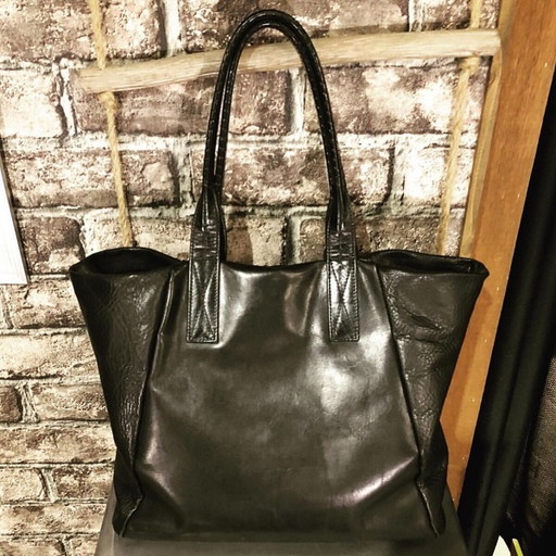 cornelian taurus by daisuke iwanaga Leather Tote Bag | NEXT51三国