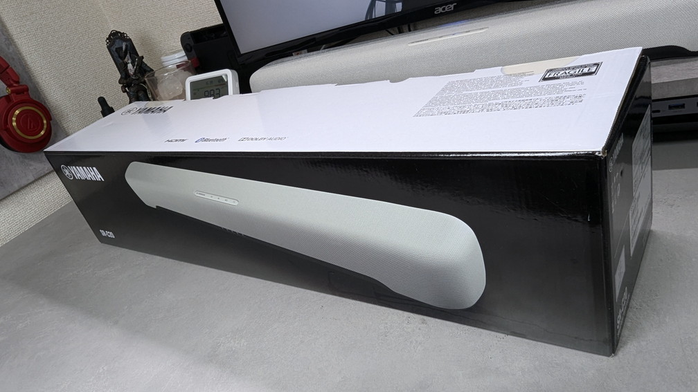 コンパクトながら迫力満点なサウンドバー|YAMAHA SR-C20A レビュー