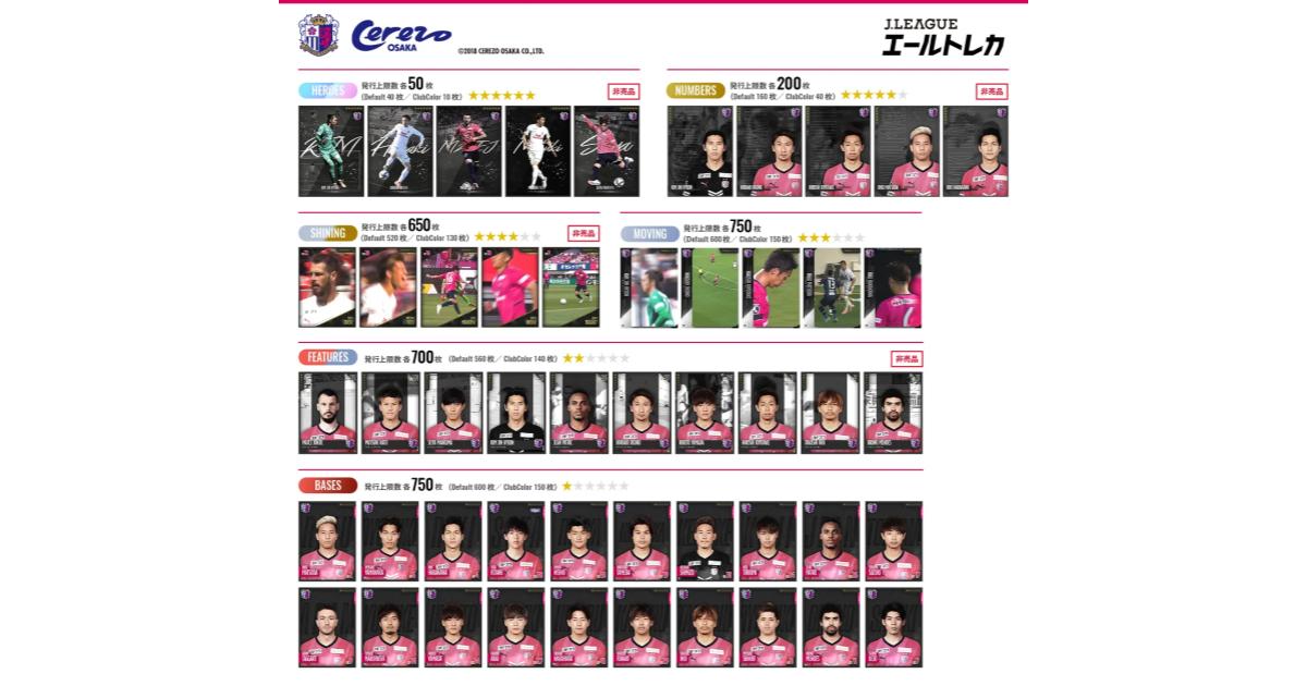 Jリーグオフィシャルライセンス許諾デジタルトレーディングカード