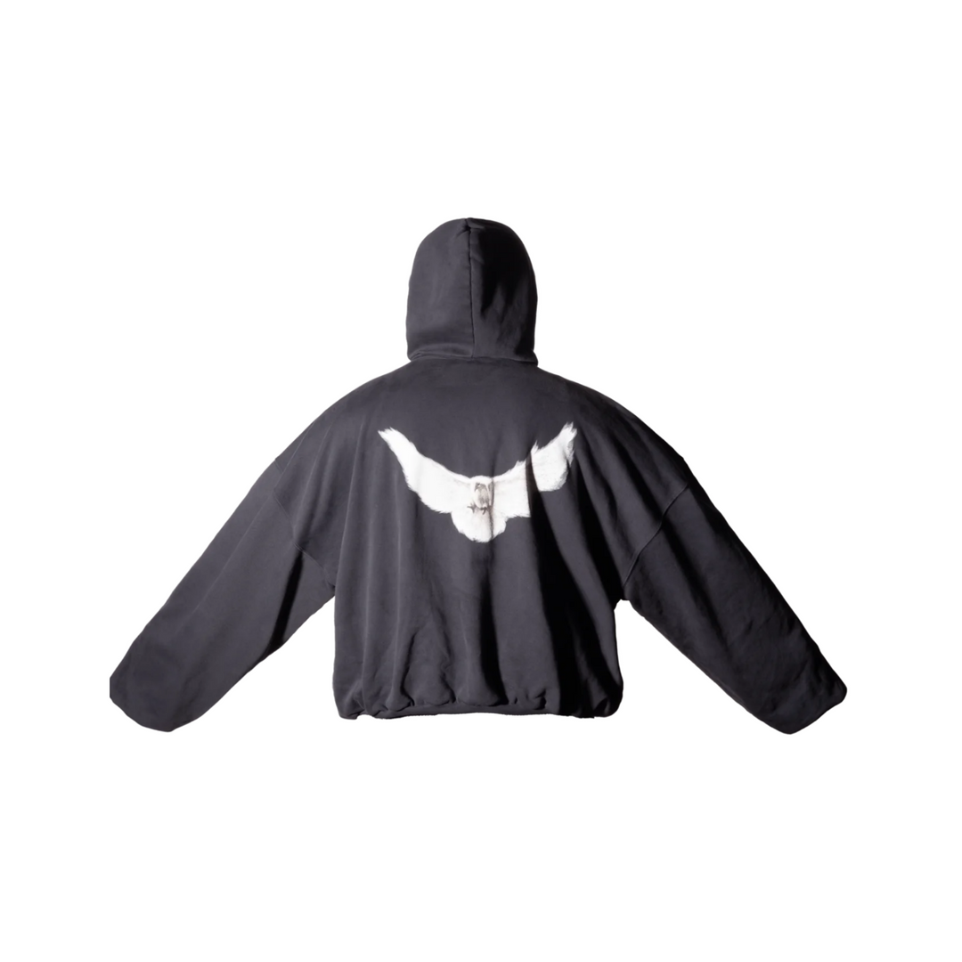 Yeezy Gap Engineered by Balenciaga Dove Hoodie Washed Black Los