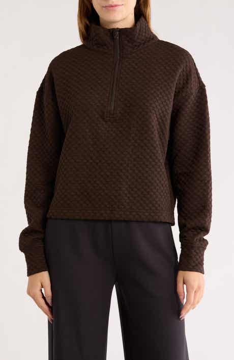 Z by Zella Unwind Ottoman Half Zip Pullover | Nordstromrack