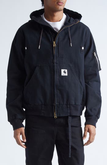 Sacai Carhartt WIP Washed Duck Canvas Jacket | Nordstrom