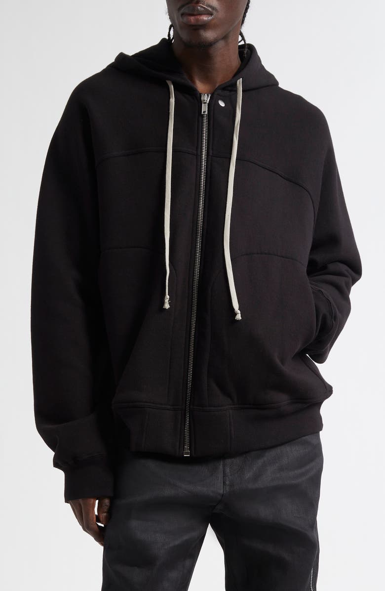 Rick Owens Windbreaker Cotton Zip Hoodie | Nordstrom