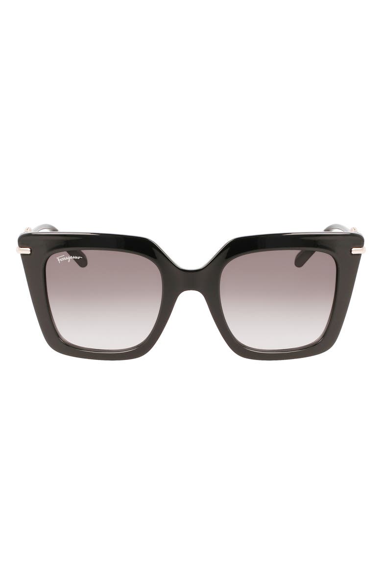 FERRAGAMO Gancini 51mm Rectangular Sunglasses | Nordstromrack