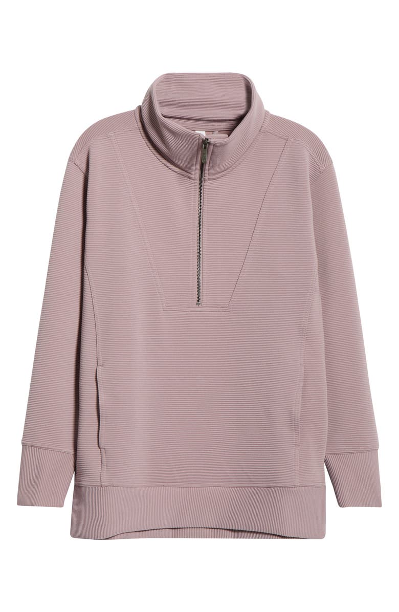 Zella Kickback Ottoman Half Zip Tunic | Nordstrom