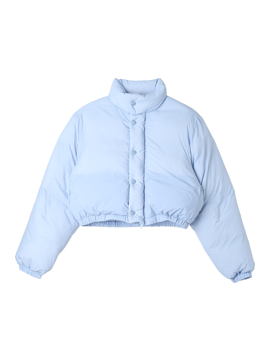 short balloon down jacket – NKNIT