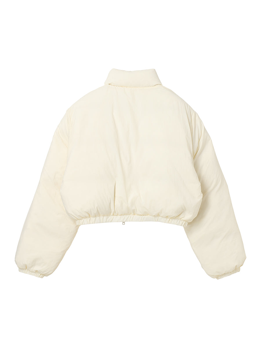 short balloon down jacket – NKNIT