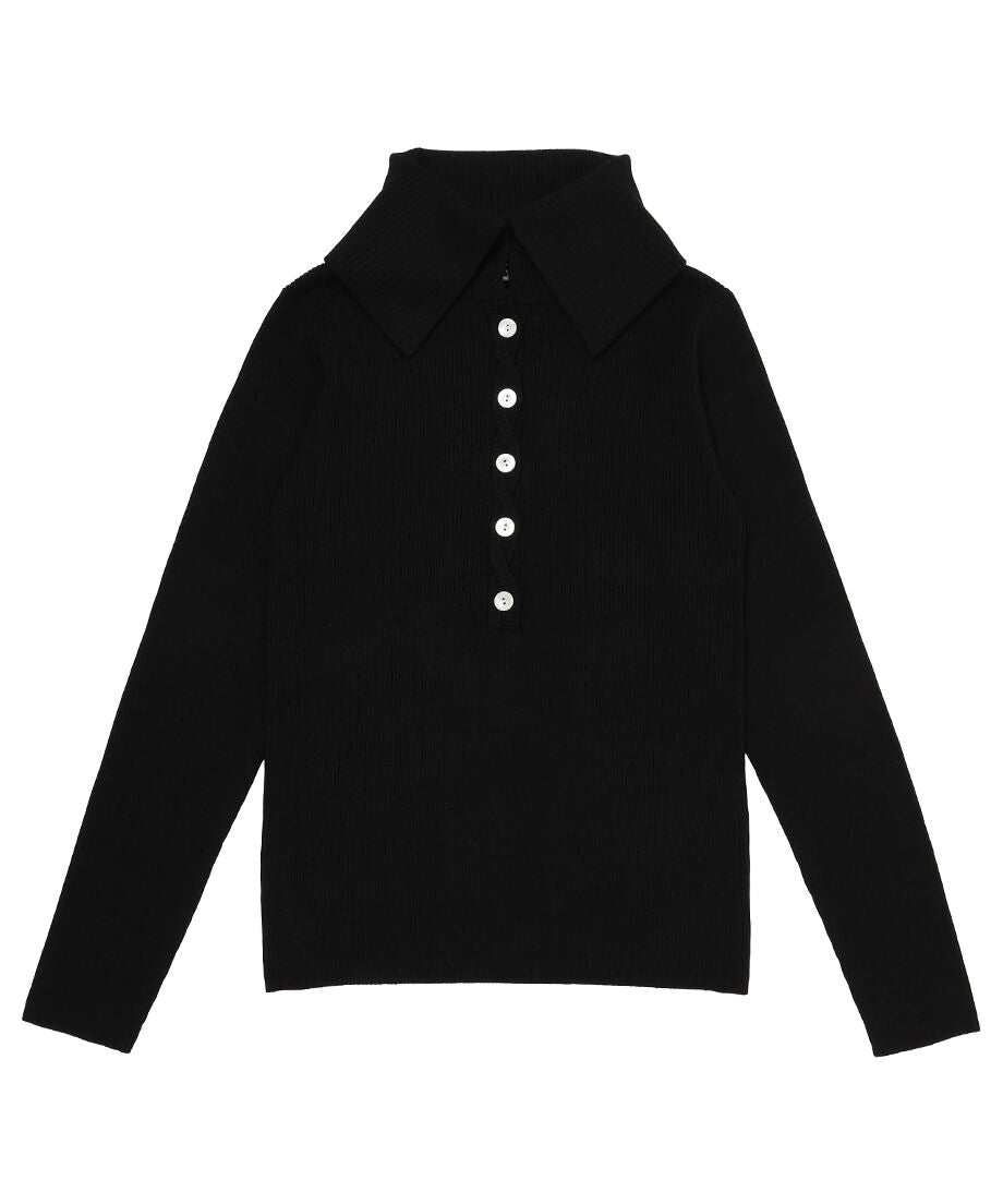 sailor collar rib KNIT – NKNIT