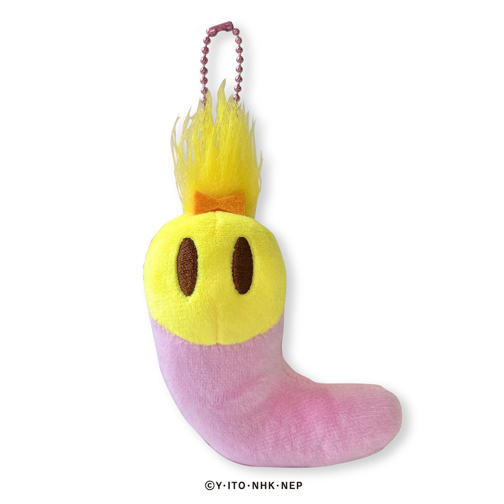 ニャッキ！ ぬいぐるみマスコット ピンクちゃん | NHK キャラクター