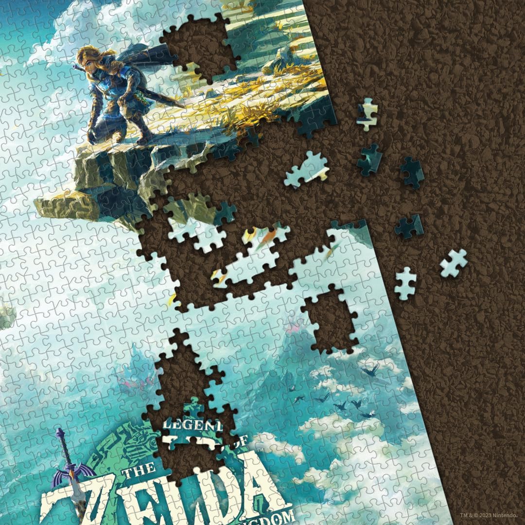 The Legend of Zelda Tears of The Kingdom 1000 Piece Jigsaw Puzzle