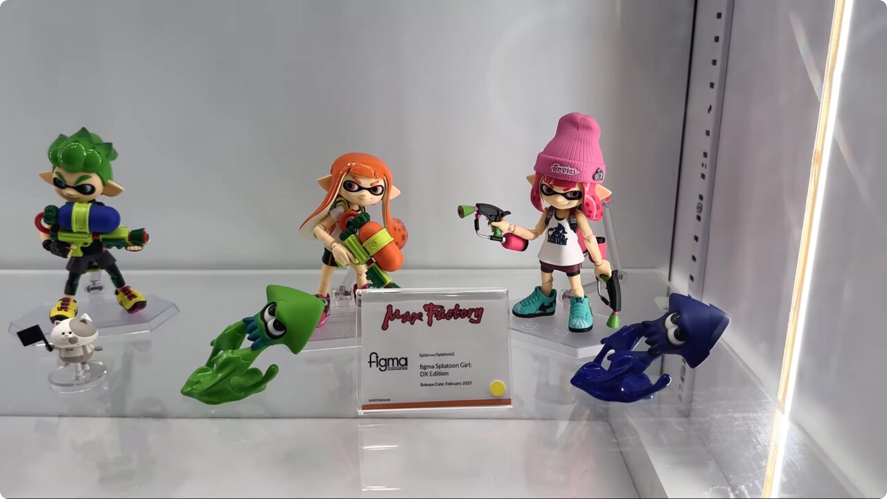figma テンタクルズ」がToy Fair 2025に展示！再販も決定