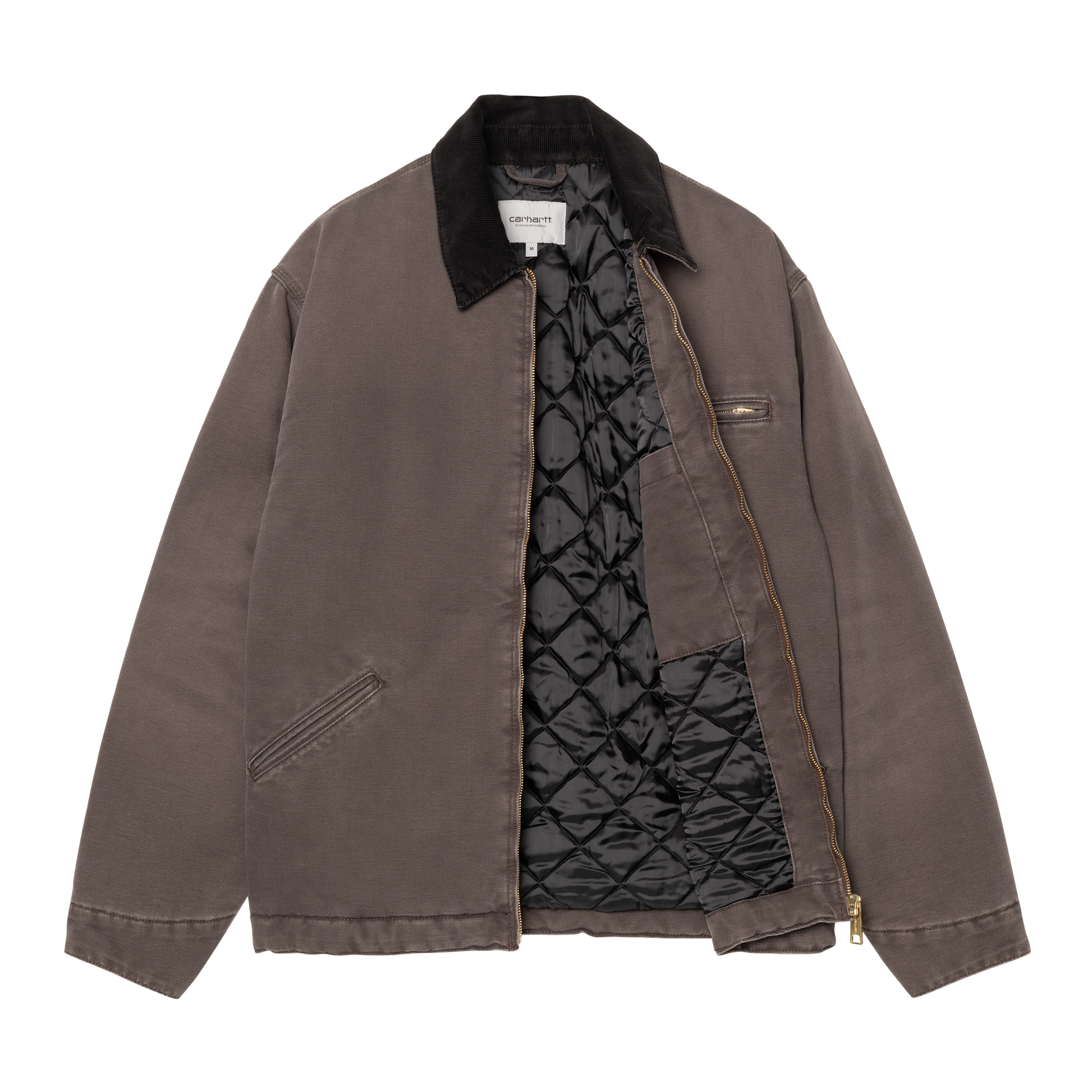 Carhartt WIP OG Detroit Jacket - Tobacco/Black Stone Canvas