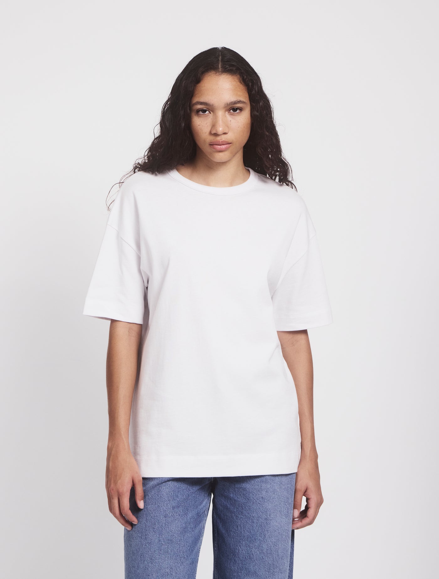 Lena Oversized T-Shirt - White – Ninety Percent