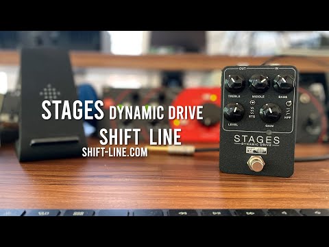 Shift Line - Stages | オーバードライブ ギター エフェクター – NINEVOLT