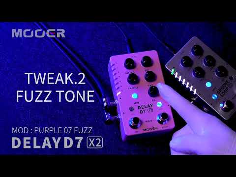 Mooer - D7 X2 DELAY | ディレイ エフェクター ギター – NINEVOLT