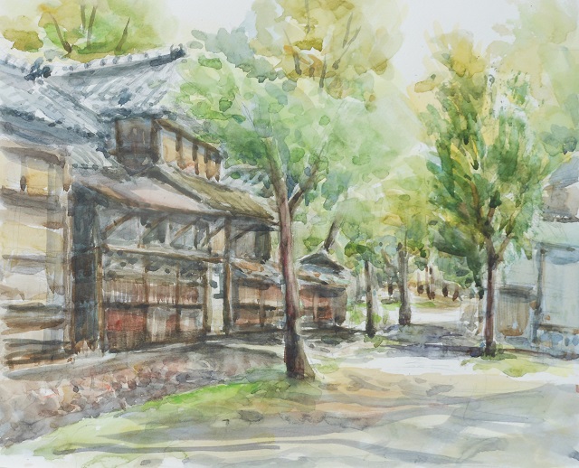 スケッチ会｜奈良市｜奈良公園｜2019年5月｜風景画・作品 | 日曜画家協会