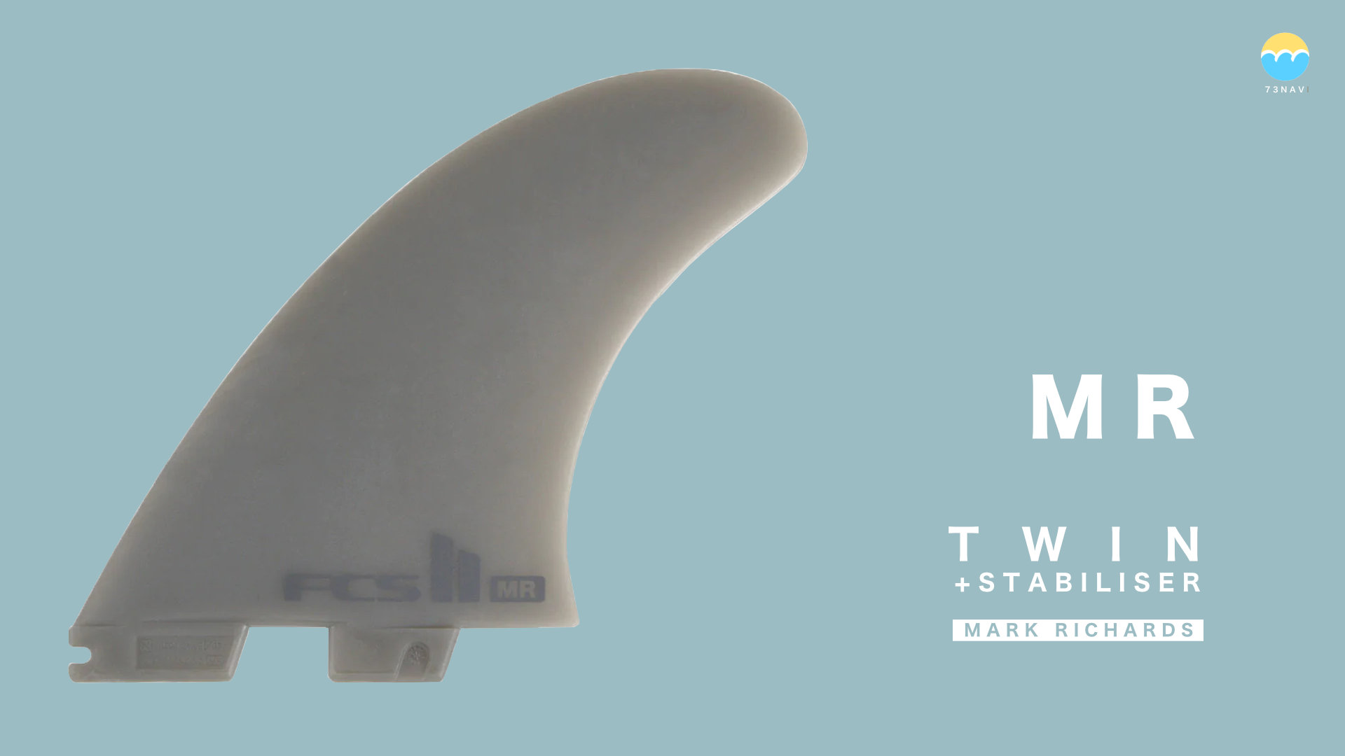 FCS2 MR TWIN + STABILISER（MARK RICHARDS）フィンの特徴とフィン