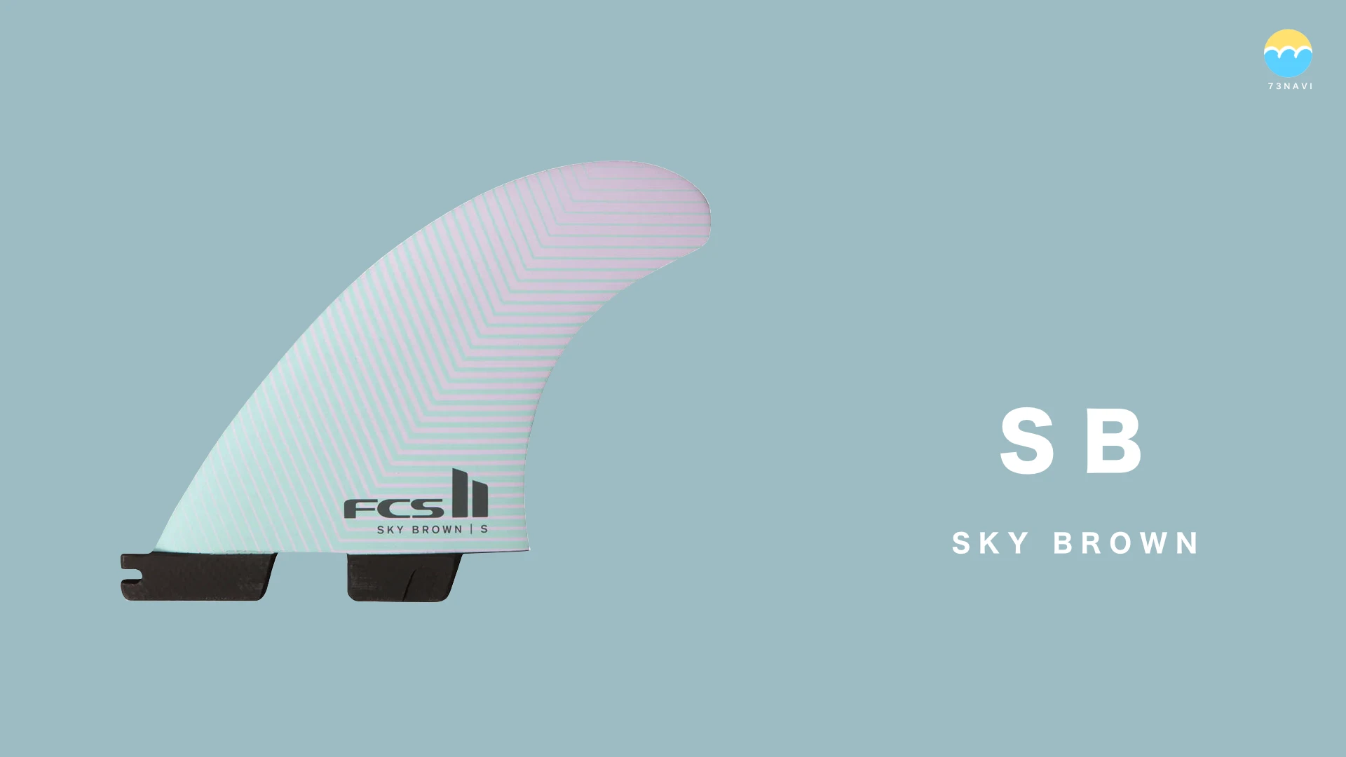 FCS2 SB「SKY BROWN スカイ ブラウン」フィンの特徴とフィンリスト