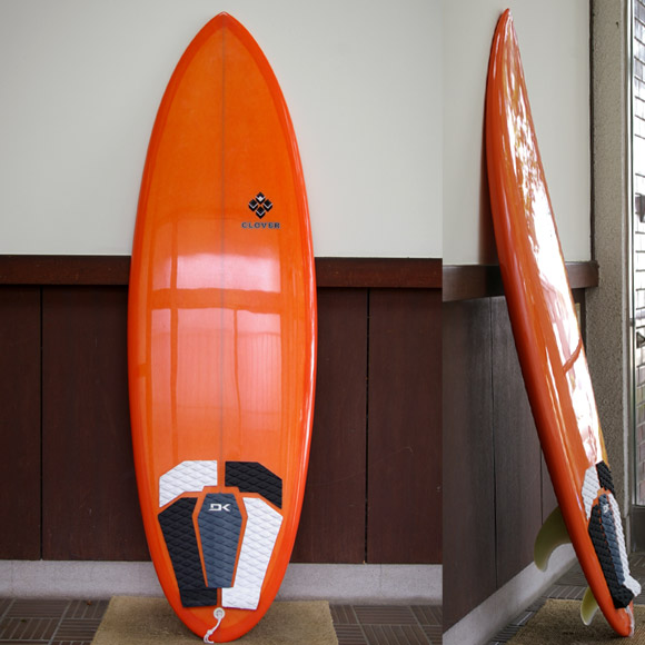 CLOVER / SPOON5 トランスフォーマー 中古ショートボード5`6 (No