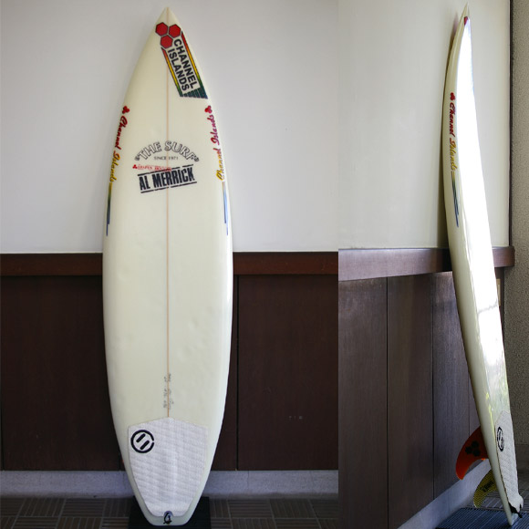希少！THE SURF アルメリック RETRO QUAD 中古ショートボード 6`1 (No