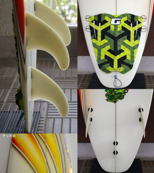 Mike Woo マイク・ウー 中古ショートボード 6`2 (No.9629438) | 中古