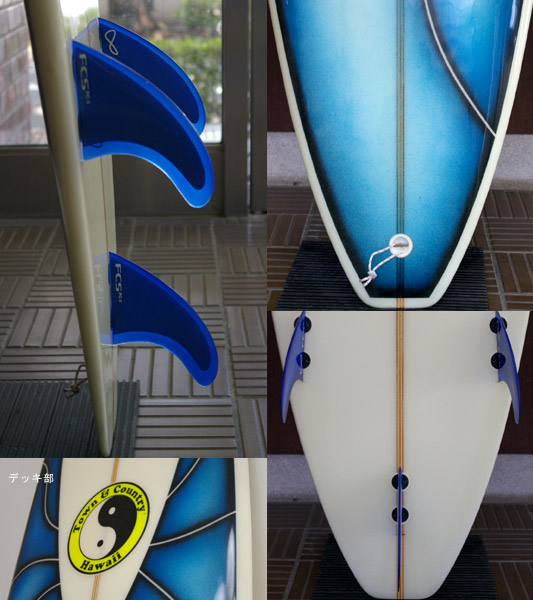 TOWN & COUNTRY (G.GRIFFIN) 中古ロングボード 9`0 (No.9629445