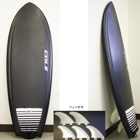 美品 AVISO COLE BD3 中古ショートボード「ミニボード」5`1 (No