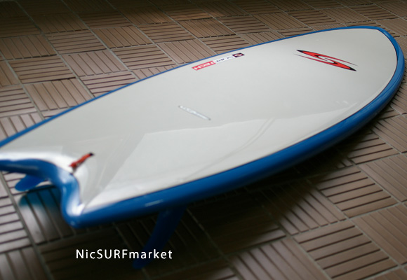 SURFTECH RANDY FRENCH ツインフィン TUFLITE 中古ショートボード 5`6