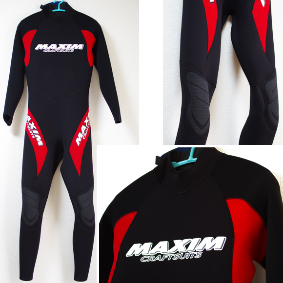 MAXIM 中古ウェットスーツ 3/2mm フルスーツ SIZE:M (No.9629790