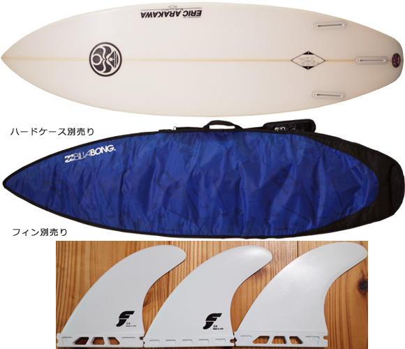 HIC HOBBIT 中古ショートボード 6`2 エリック・アラカワ (No.96291260