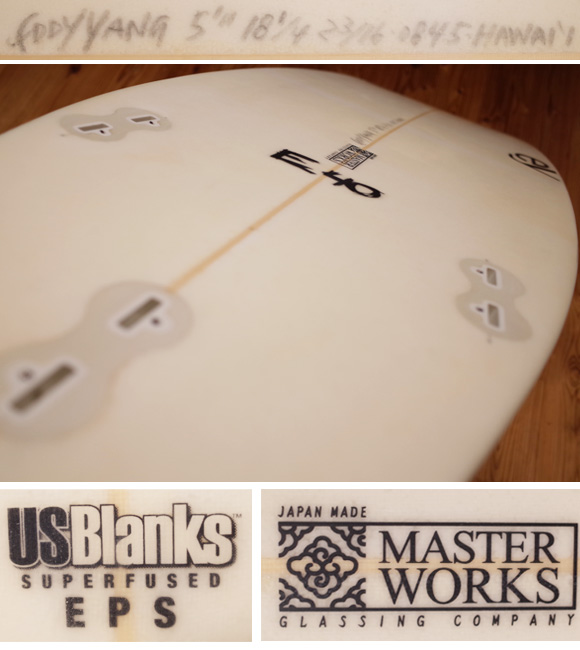 FADE フェイドサーフボード E40 EPS 中古ショートボード 5`11 ey (No