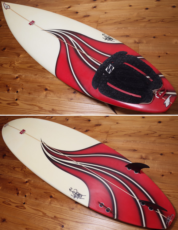 TAKE'S テイクス 中古ショートボード 6`10 KTシェイプ (No.96291317