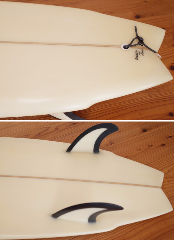ジョエルチューダーサーフボード JOEL TUDOR 80's 中古 TWIN FISH 5`10