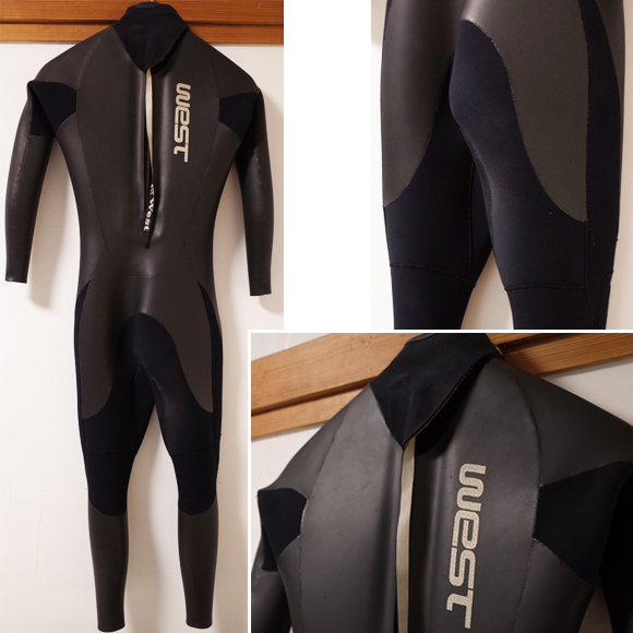 WEST 中古ウェットスーツ 5/3mm セミドライ メンズ 格安 (No.96291226