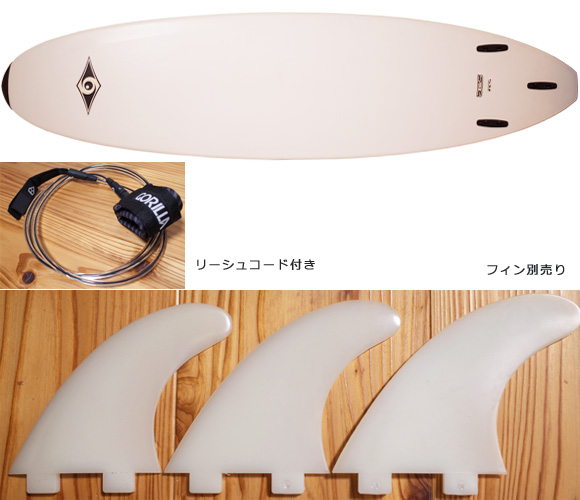 初心者におススメ BIC SPORT MINI MALIBU 中古ファンボード 7`3 激安