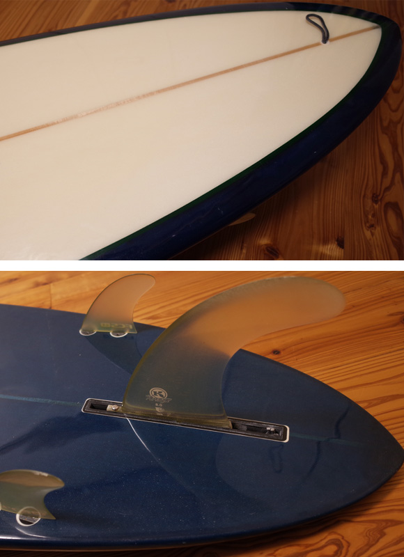 TEDサーフボード 中古ロングボード 9`0 Isamu Kudo シェイプ (No