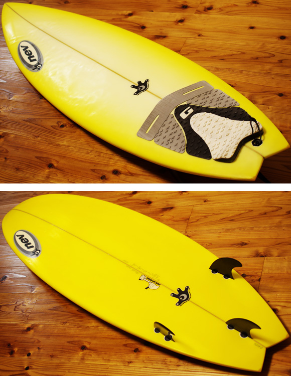 激安」NEV ネブサーフボード 中古ショートボード 6`0 NFIJ (No