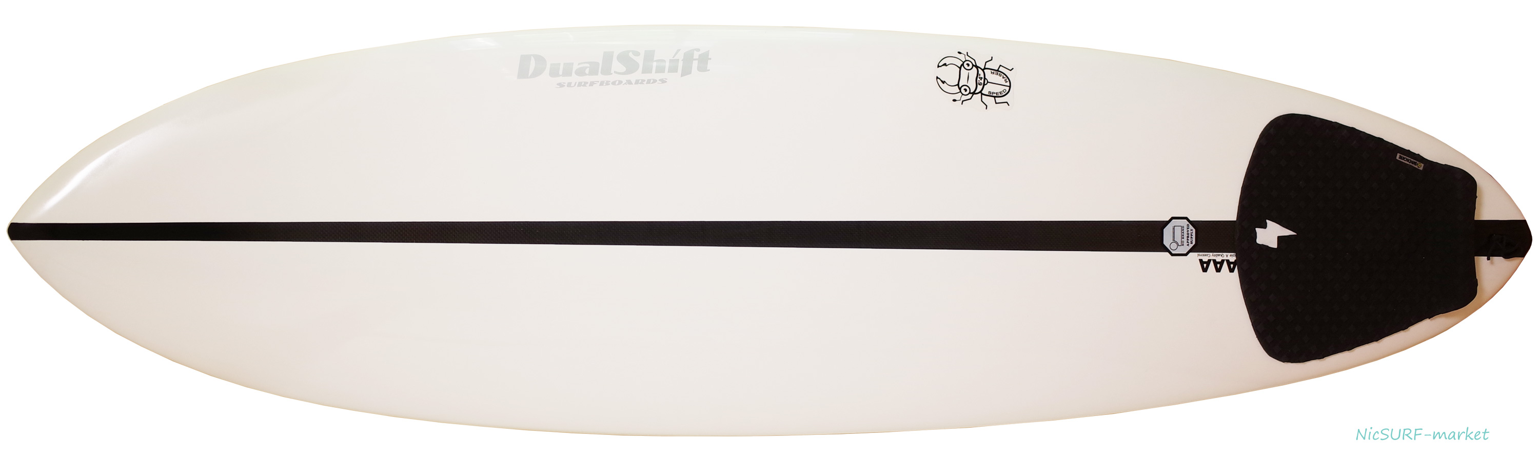DUALSHIFT SPEED RASER スピードレーサー 中古ショートボード 6`4 EPS
