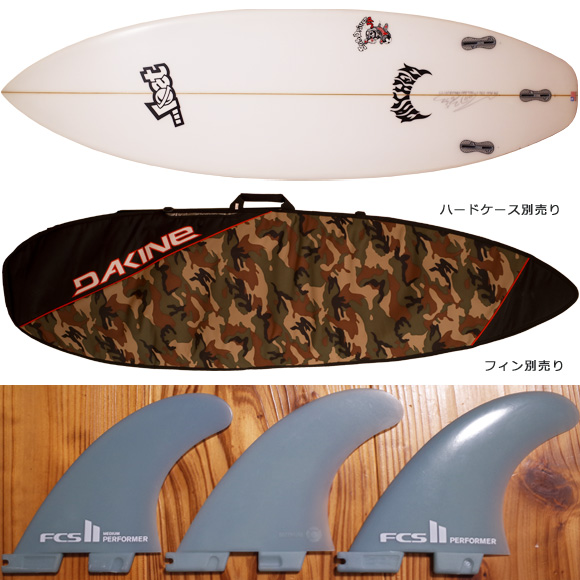 LOST ロスト SUB-DRIVER JP 中古ショートボード 5`9「美品」(No