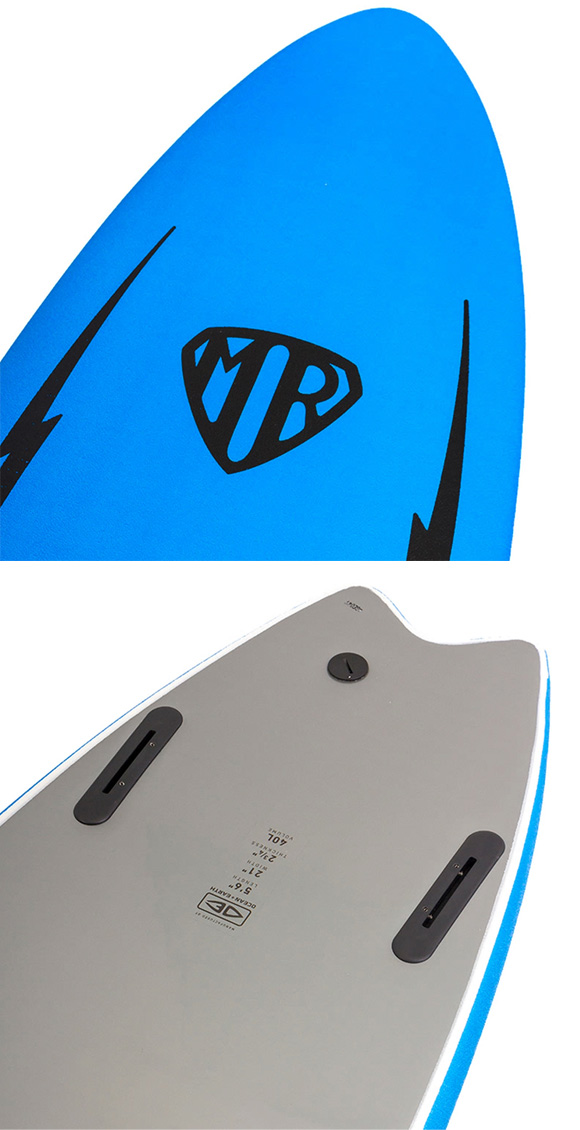 MR TWIN FIN EZI RIDER SOFT 5'6 / 6'0 / 6'6 / 7'0 ソフトボード