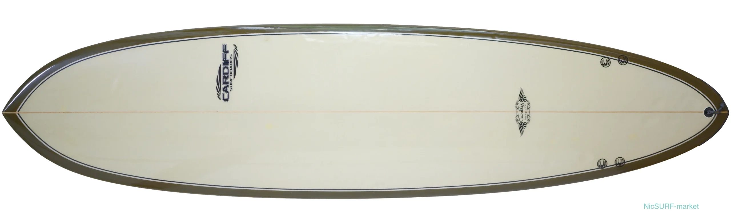 初心者におススメ CARDIFF カーディフ 中古ファンボード7`0 ハード